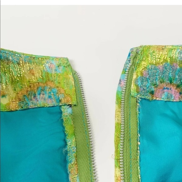 Vintage 1960s maxi dress flower power mod Floral - Picture 7 of 11